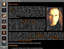 Tablet Screenshot of blaze-bayley.majerco.net